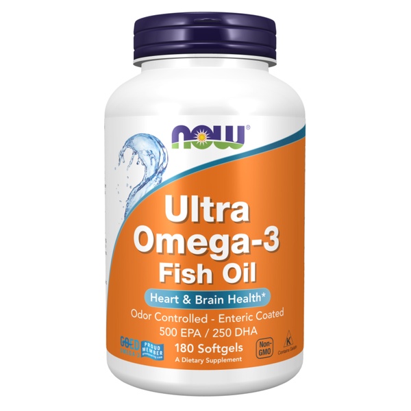 Ultra Omega-3 Fish Oil - 180 Softgels (Пошкоджена банка)