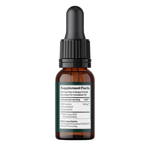 CBD Oil Isolate 3000 mg Orange - 10 ml