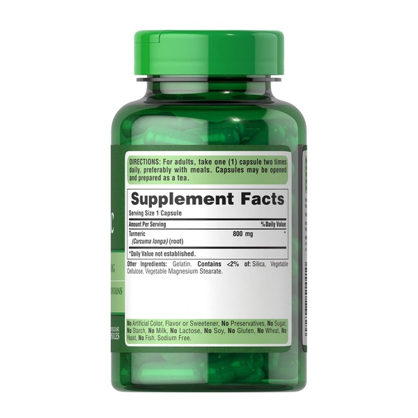 Turmeric 800 mg - 100 caps