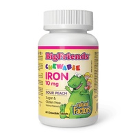 BigFriends Chewable Iron 10 mg - 60 tabs