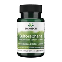 Sulforaphane from Broccoli Sprout Extract 400 mcg - 60veg caps