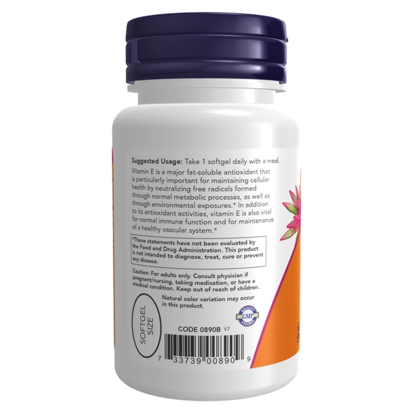 (12.02 Очікування) E-400 Mixed Tocopherols - 100 sgels