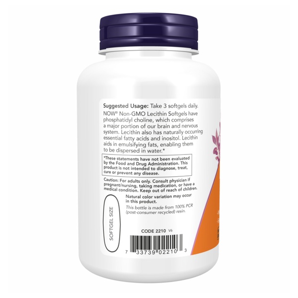 Lecithin 1200mg - 100 Sgels