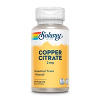 (22.07 Очікування) Copper Citrate 2mg - 60 vcaps