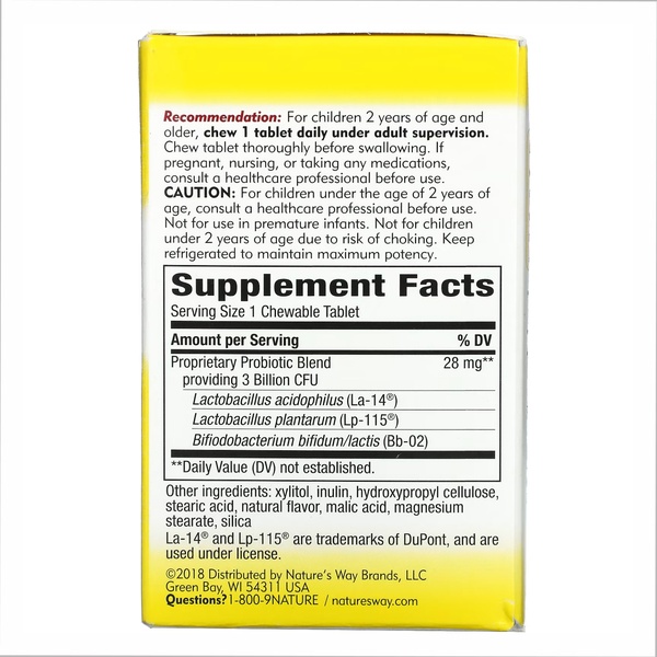 (20.02 Очікування) Primadophilus® Chew Cherry - 30 tabs