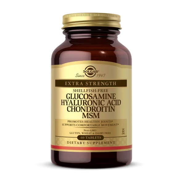 19.01 (Очікування) Glucosamine Hyaluronic Acid Chondroitin MSM - 60 tabs