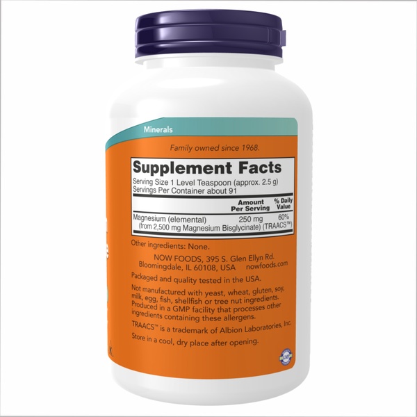 Magnesium Bisglycinate Powder - 8 oz.