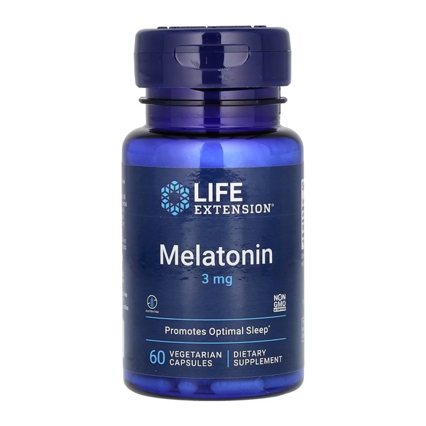 Melatonin 3 mg - 60 vcaps (До 08.26)