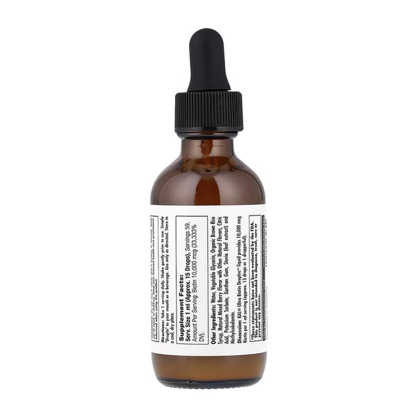 Ultra Biotin 10000mcg - 59 ml Mixed Berry