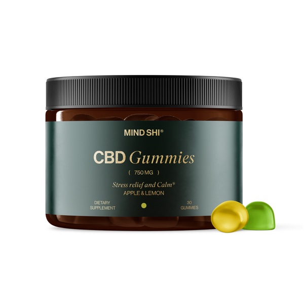 CBD Gummies Full Spectrum 750 mg Apple & Lemon - 30 gummies