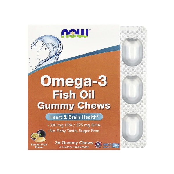 (12.02 Очікування) Omega-3 Fish Oil - 36 Gummy Chews