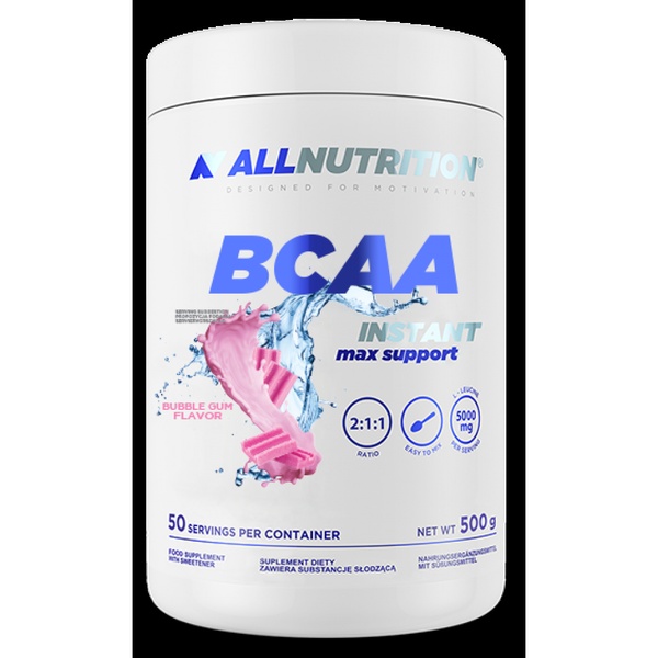 (19.05 Очікування) BCAA Max Support Instant - 500g Bubble Gum