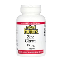 Zinc Citrate 15mg - 30 tabs