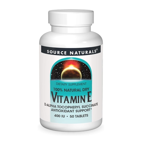 Vitamin E 400 IU D-Alpha Tocopherol - 50 tabs