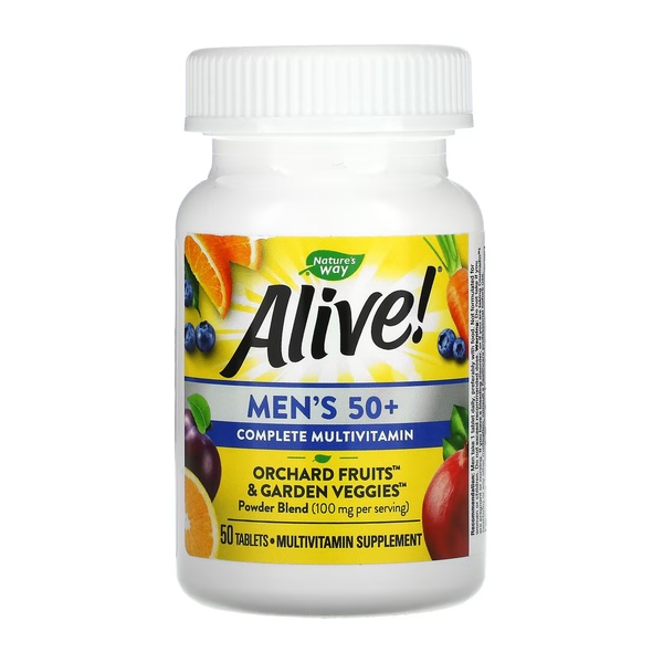(20.02 Очікування) Men's 50+ Complete Multivitamin - 50 tabs