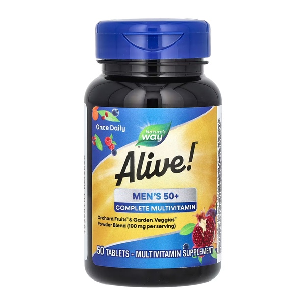 Men's 50+ Complete Multivitamin - 50 tabs (Пошкоджена упаковка)