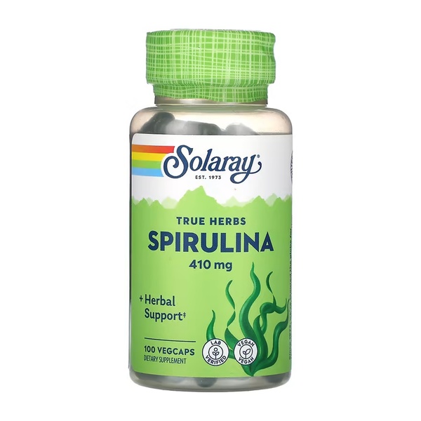Spirulina Algae 410mg - 100 vcaps