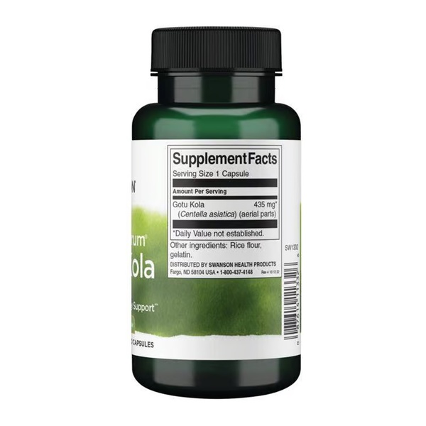 Full Spectrum Gotu Kola 435mg - 60 caps