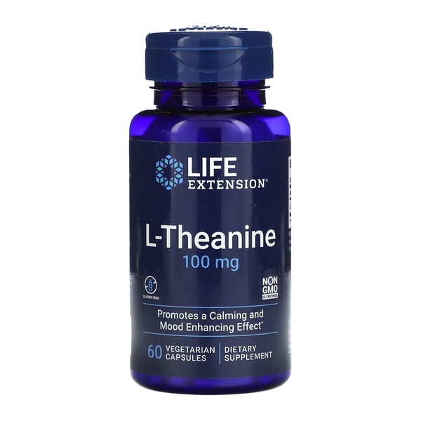 L-Theanine 100 mg - 60 vcaps (До 01.27)
