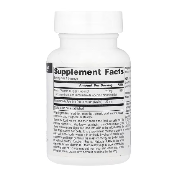 NAD+ Coenzymated™ B-3 - 30 Lozenges