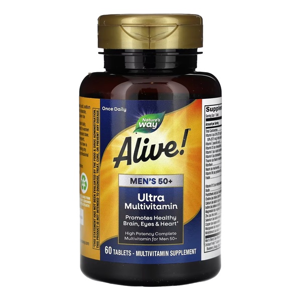 Once Daily Men's 50+ Ultra Multivitamin - 60 tabs