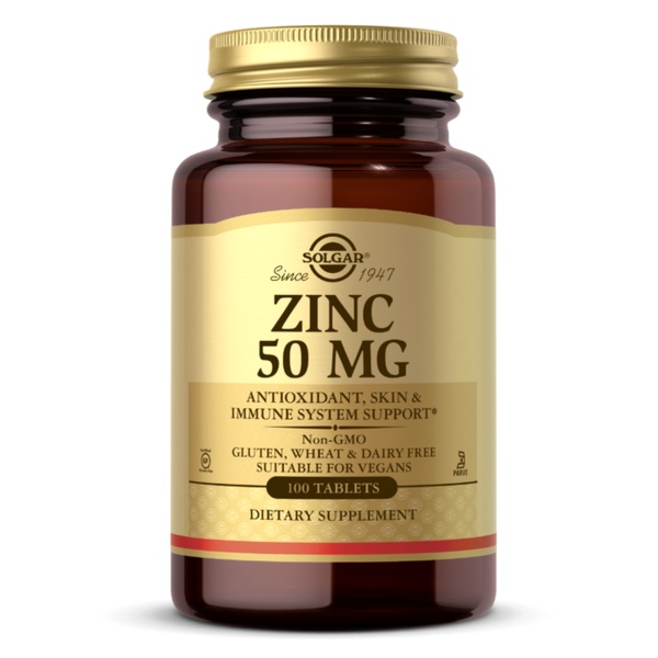 19.01 (Очікування) Zinc 50mg - 100 tabs