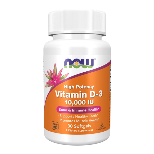 (12.02 Очікування) Vitamin D-3 10,000 IU - 30 softgels