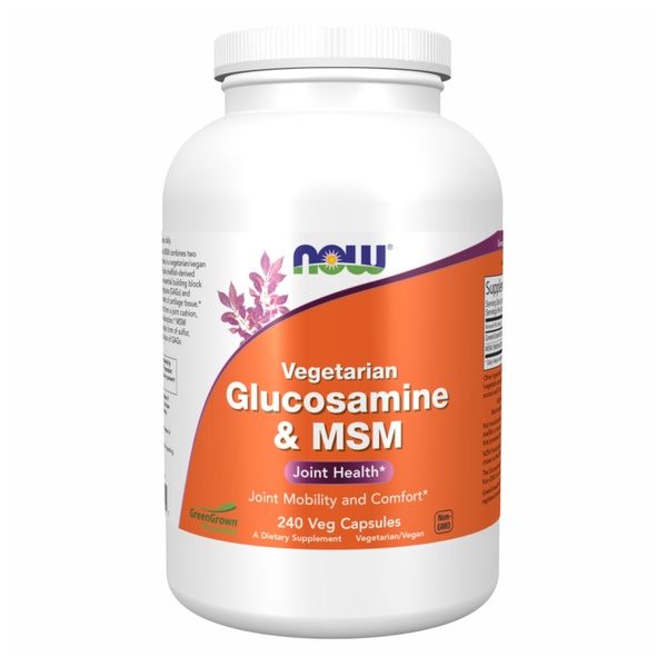 Veg Glucosamin & MSM 500/500 - 240 vcaps (Пошкоджена банка)