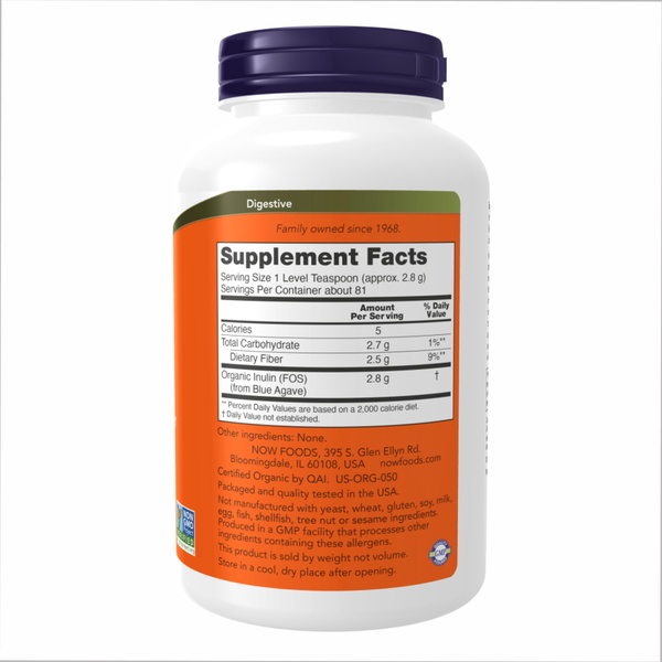 Organic Inulin Powder - 454g