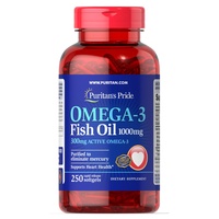 Omega 3 1000mg - 250softgels (Пошкоджена банка)