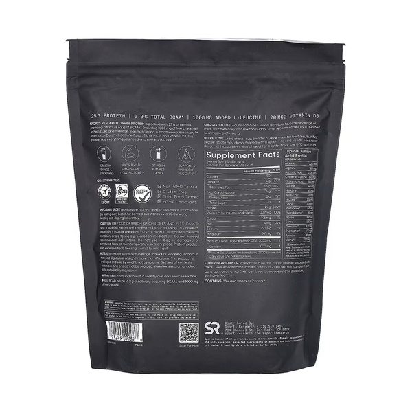 Whey Protein Isolate - 1030g Chocolate (Пошкоджена етикетка)