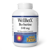 WellBetX Berberine 500mg - 120 vcaps