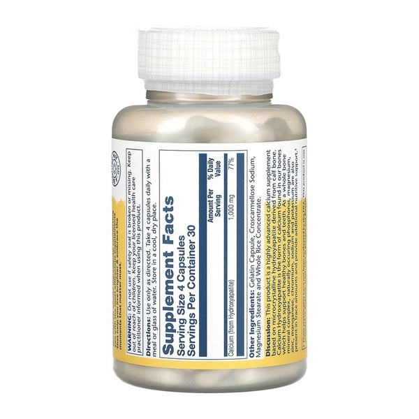 Calcium Hydroxyapatite 250mg - 120 caps