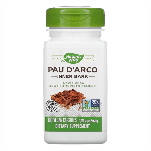 (20.02 Очікування) Pau D'Arco Inner Bark - 100 vcaps