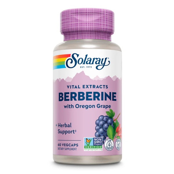 (22.07 Очікування) Berberine Root Extract - 60 vcaps
