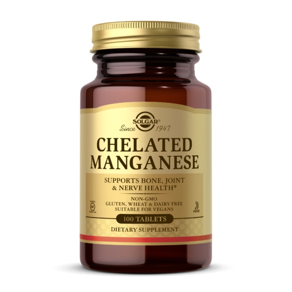 19.01 (Очікування) Chelated Manganese - 100 tabs