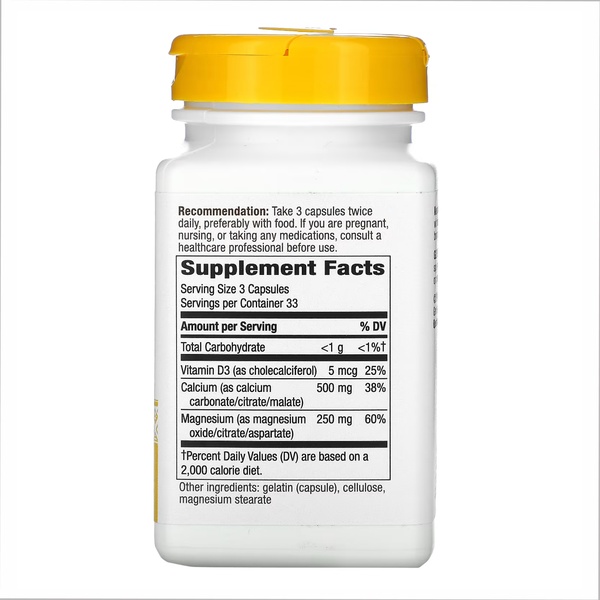 Calcium-Magnesium-Vitamin D - 100 caps