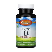 Vitamin D 5000 IU - 120 softgels