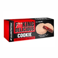 (19.05 Очікування) Fitking Delicious Cookie -128g Peanut Butter Strawberry Jelly