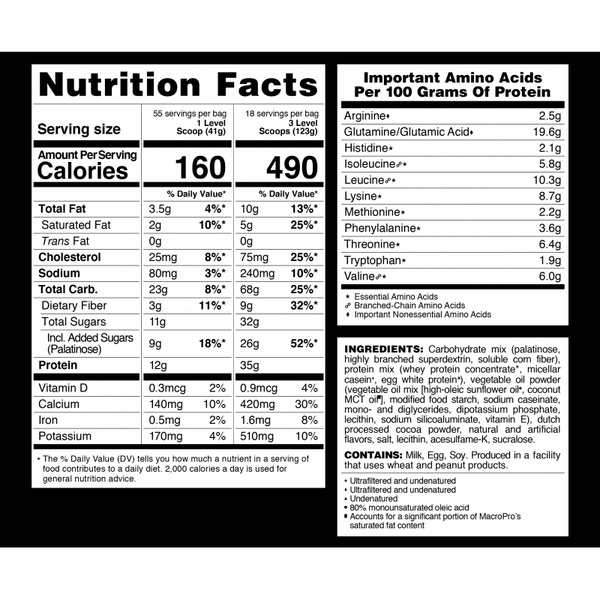 MacroPro - 2270g Milk Chocolate