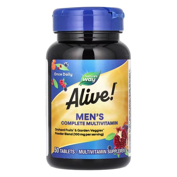 (20.02 Очікування) Men's Complete Multivitamin - 50 tabs
