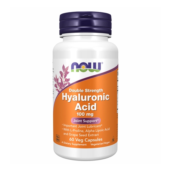 Hyaluronic Acid 100mg 2X Plus - 60 vcaps