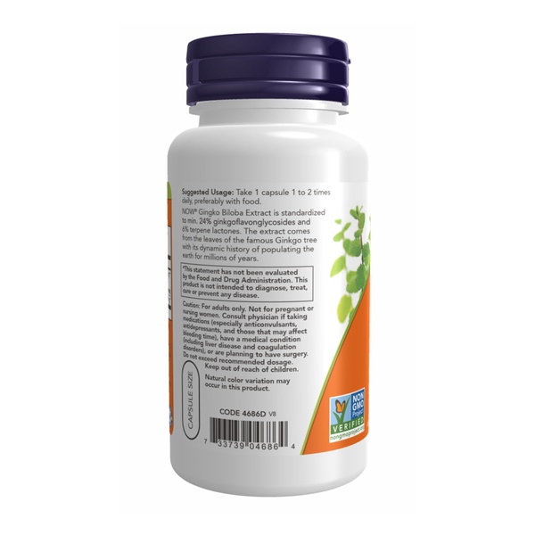 Ginkgo Biloba 60 mg - 120 vcaps