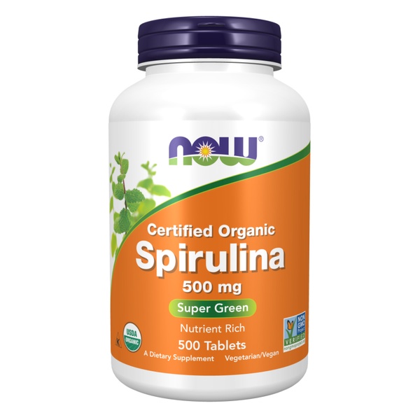 Spirulina 500mg - 500 tabs