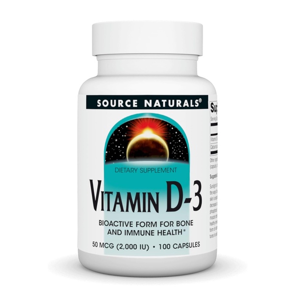 Vitamin D-3 2000 IU - 100 caps (Пошкоджена пломба)