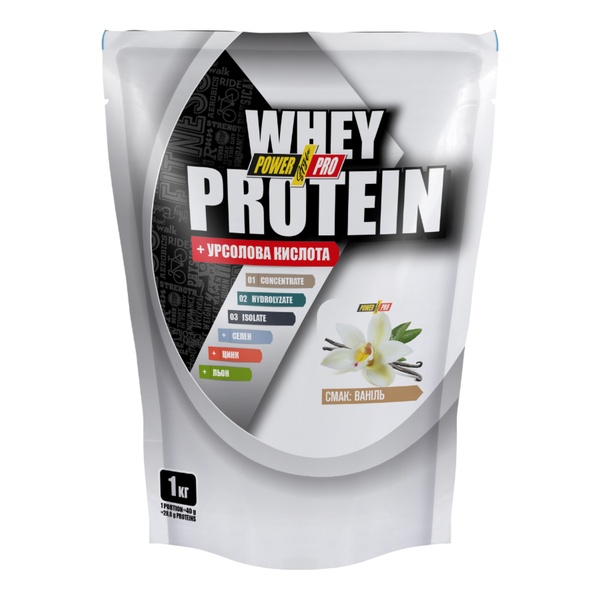 Whey Protein - 1000g Vanila Ise Cream (Пошкоджена упаковка)