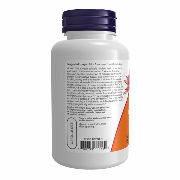 (12.02 Очікування) C-500 Ascorbate - 250 vcaps