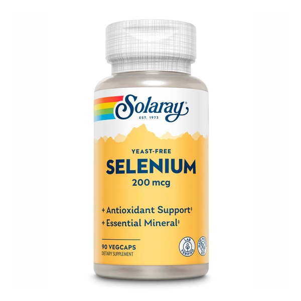 Selenium Yeast Free 200mcg - 90 vcaps (Без етикетки)
