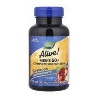 (20.02 Очікування) Alive!® Men's 50+ Energy - 130 tabs