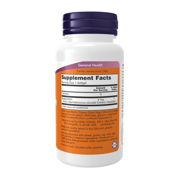 (12.02 Очікування) Astaxanthin 4 mg - 90 softgels